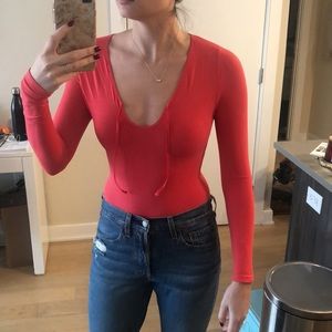 Free People Scarlet Bodysuit